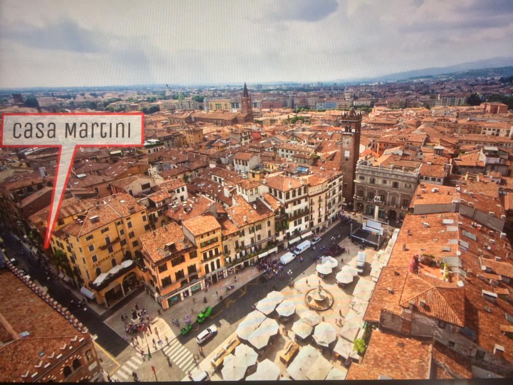 Ferienwohnung Casa Martini Piazza Erbe Verona Exterior foto
