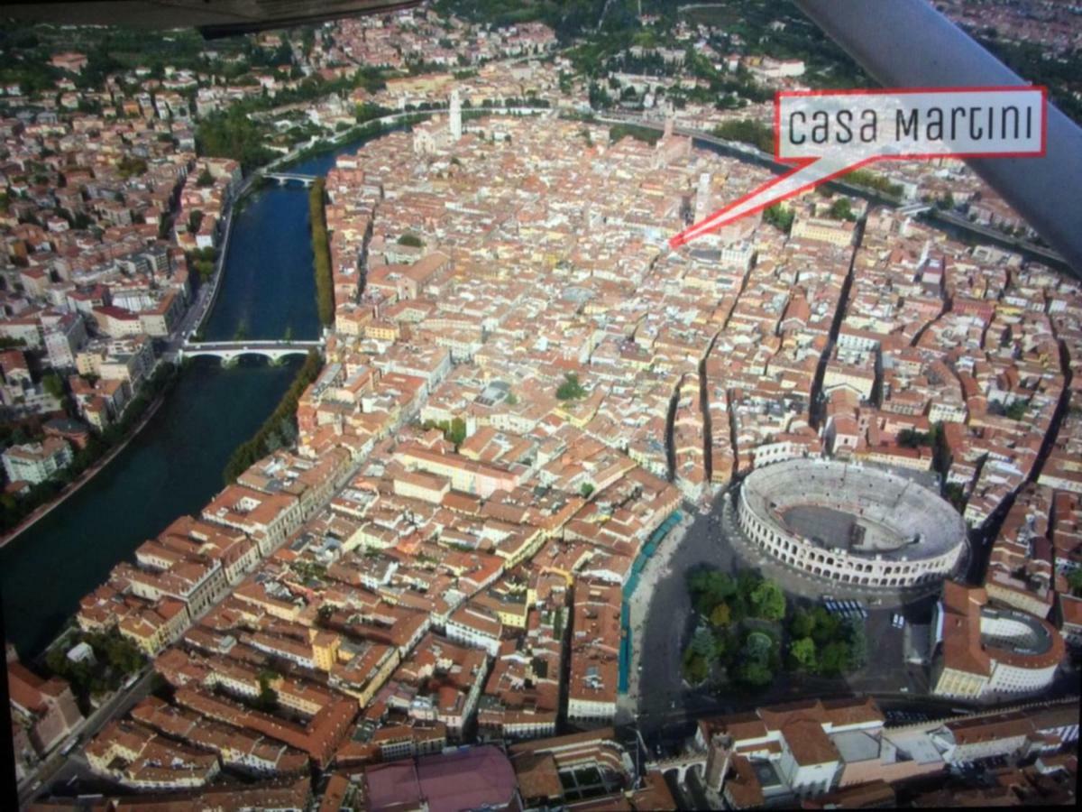 Ferienwohnung Casa Martini Piazza Erbe Verona Exterior foto